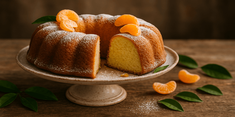 Bundt Cake de Mandarina