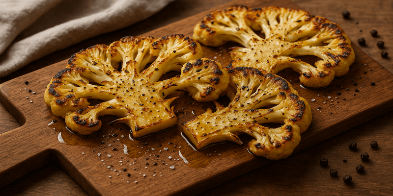 Coliflor a la Planxa