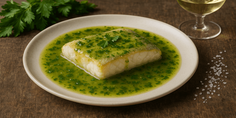 Lluç amb Salsa Verda (a la Basca)