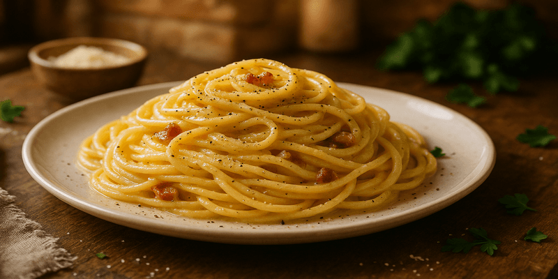 Pasta Italiana a la Carbonara