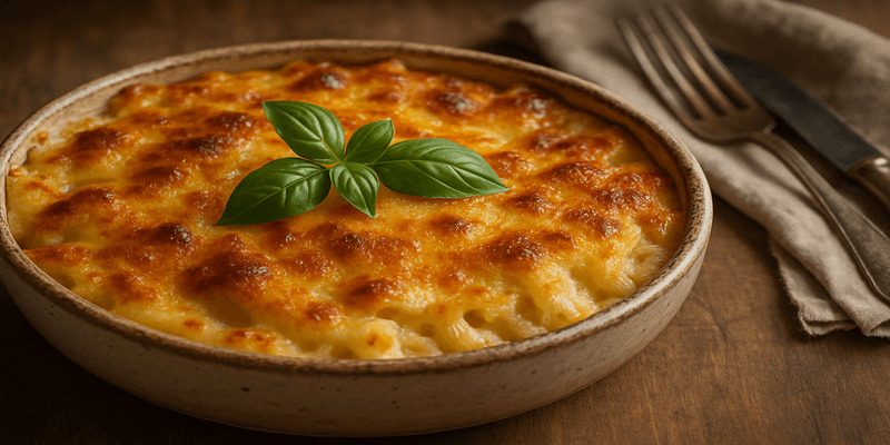 Pasta Italiana Gratinada