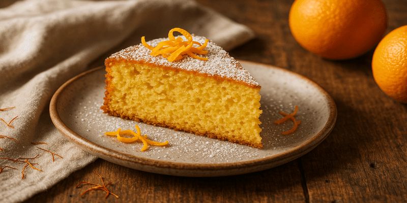 Pastís de Taronja i Safrà