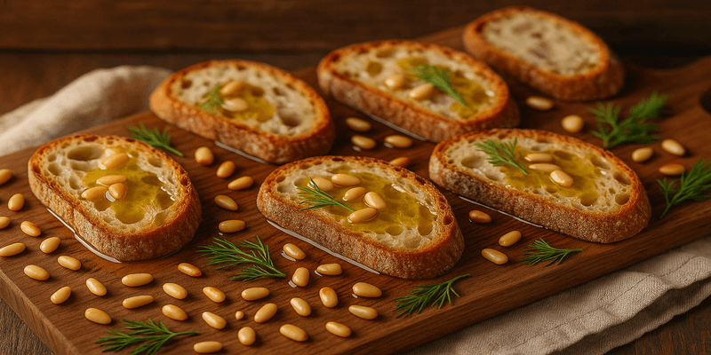 Vinagreta de Pinyons