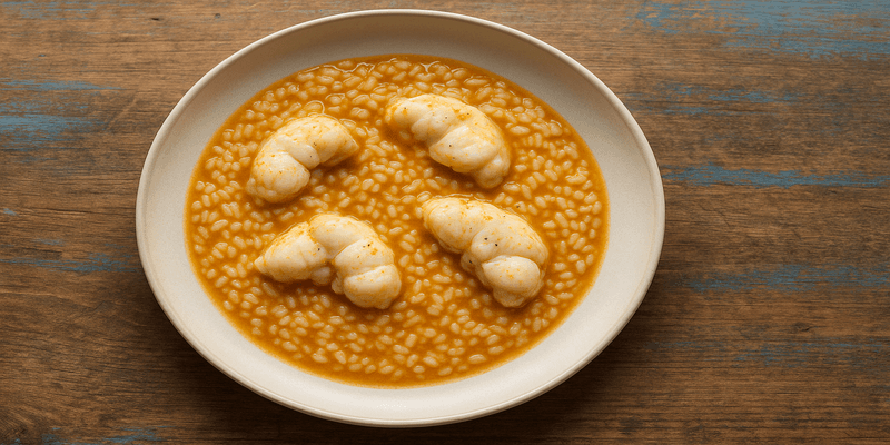 ARRÒS BULLIT AMB RAP recepta de Carme Ruscalleda - restaurant Sant Pau