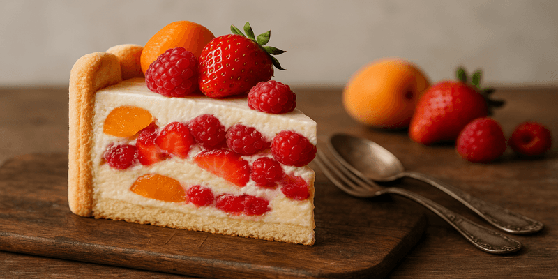 Header image for CHARLOTTE de qualsevol fruita (albercocs, maduixes, gerds, )