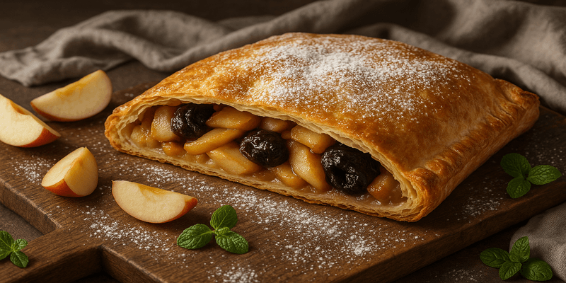 Header image for Coca Tapada de Prunes Seques i Pomes