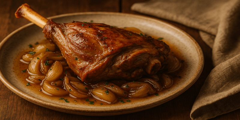 Header image for Espatlla de Xai Al Forn Cuita a Baixa Temperatura