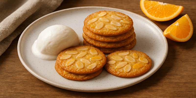 Header image for Galetes Dametlla i Taronja amb Iogurt Gelat