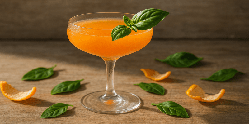 Header image for Liquat de Mandarina i Alfàfrega (Recepta Ferran Adrià: el Bulli)