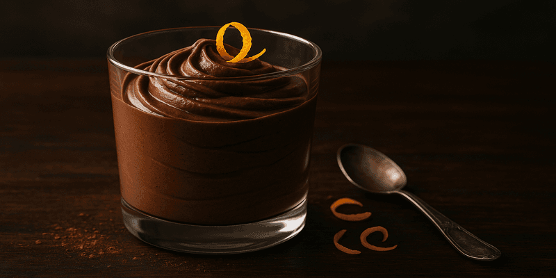 Header image for Mousse de Crema de Taronja i Xocolata (amb Ou)