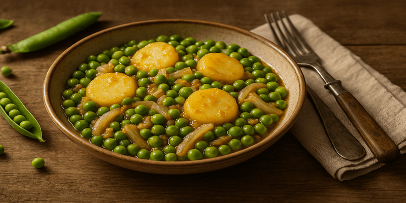 Header image for Pèsols amb Patates i Ceba Tendra - Forki