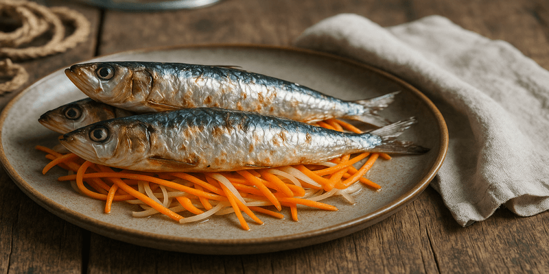 Header image for Sardines a la Planxa (Poc Fetes) amb Juliana de Verdures