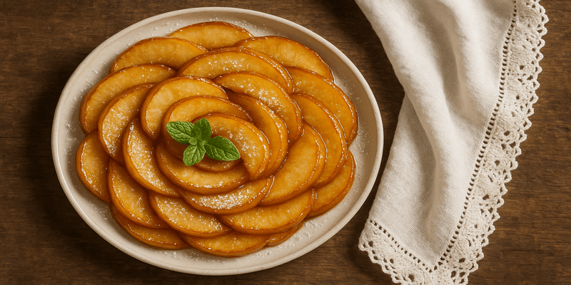 Header image for Tarta Tatin Mil Fulls de Poma Sense Massa